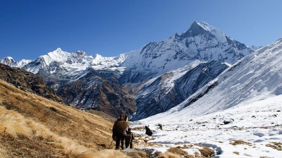 From Pokhara: 7 Days Backpackers On a Budget Trek T0 ABC - Day 2: Ghandruk to Chhomrong at 2,170 meters