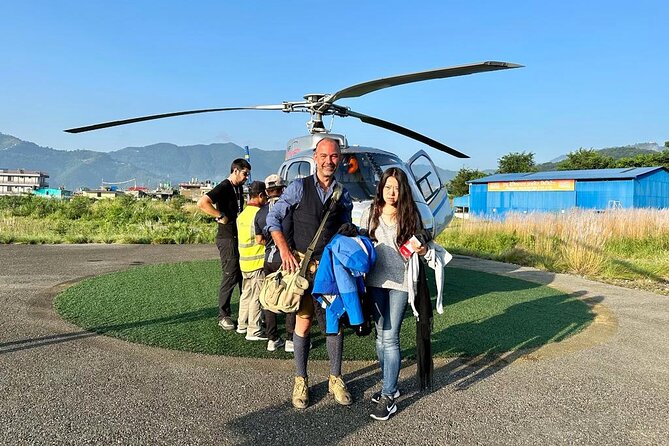 From Pokhara: Annapurna Base Camp (ABC) Helicopter Landing Tour - The airport wait and safety briefing