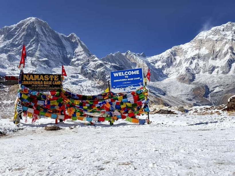 From Pokhara: Annapurna Base Camp (ABC) Helicopter Tour - Landing at ABC at 4,130 meters