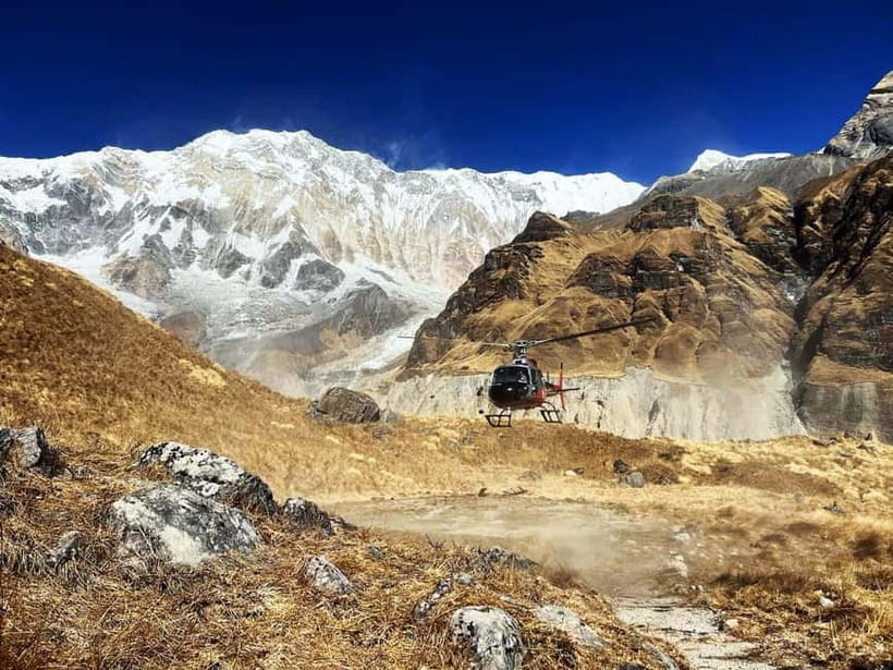 From Pokhara: Annapurna Base Camp (ABC) Helicopter Tour - The 15-minute flight from Pokhara Airport