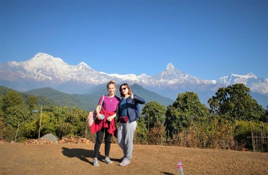 From Pokhara: Annapurna View Day Hike - The drive from Pokhara to Kande