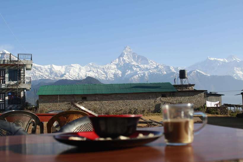 From Pokhara: Australian Camp and Dhampus Hiking Tour - From Pokhara to Kande, the trail begins