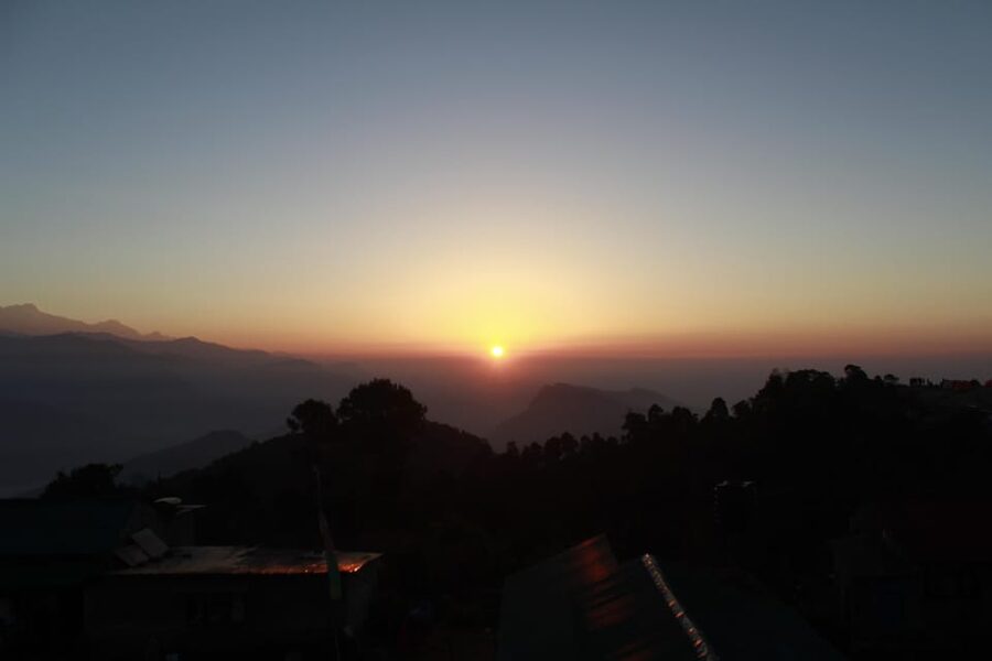 From Pokhara: Day Hiking Australian Camp & Dhampus - The descent to Phedi