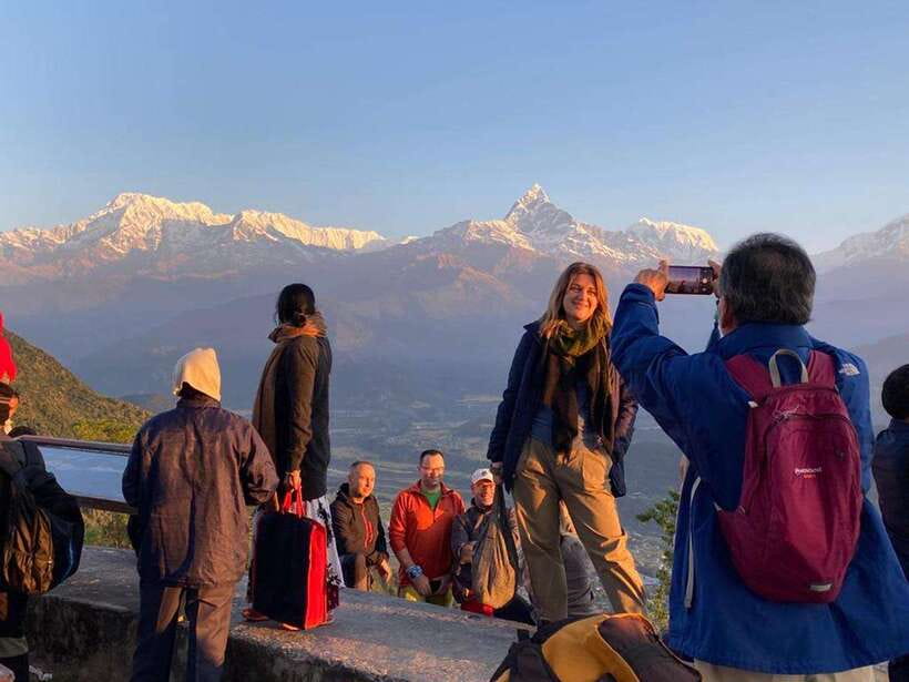 From Pokhara: Sarangkot Sunrise Himalayas Tour - The short walk to Sarangkot’s viewpoint