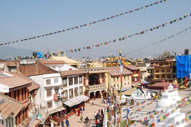 Full Day Sightseeing Tour of Kathmandu - Swayambhunath, the Monkey Temple above the valley