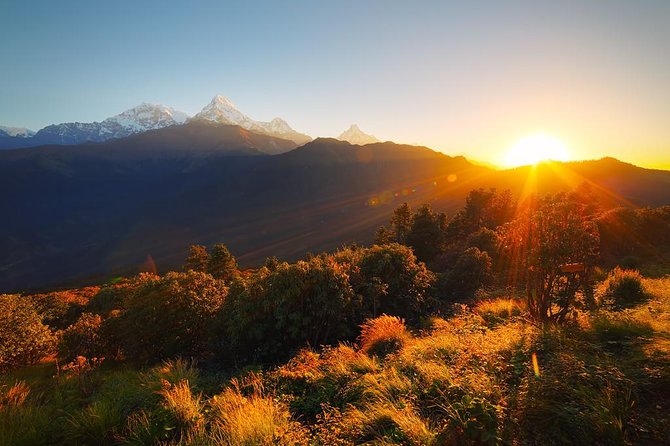 Ghorepani - Poon Hill Trek 3N-4D - Teahouses, meals, permits, and guide support