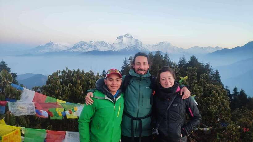 Ghorepani Poon Hill Trek - 4 Days (Full Package) - Day two: Ulleri to Ghorepani through rhododendron country