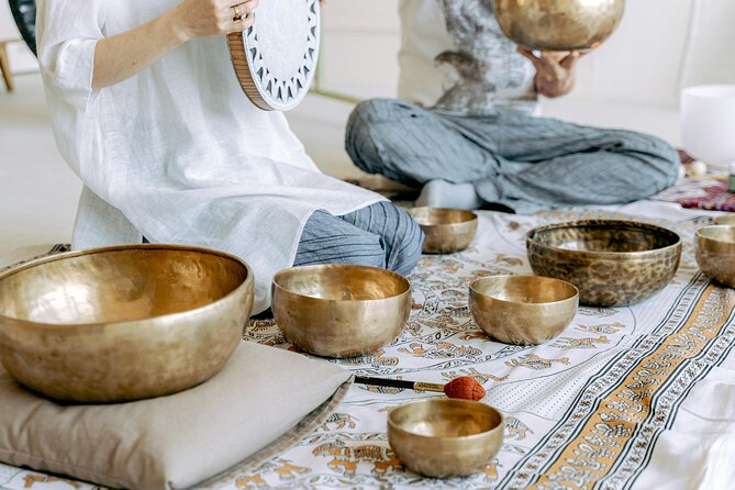 Guided Himalayan Singing Bowl Meditation for Stress Relief - Arriving at 12:15 pm in Kathmandu