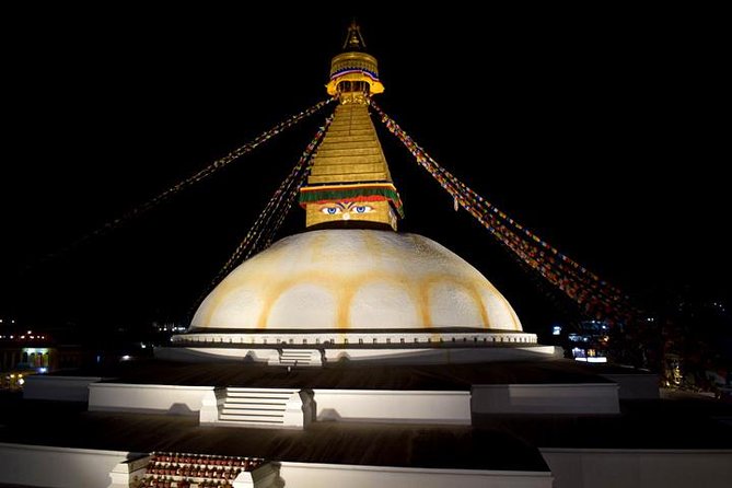 Half Day Boudhanath Stupa Tour in Kathmandu - Prayer wheels, flags, and the details you could miss