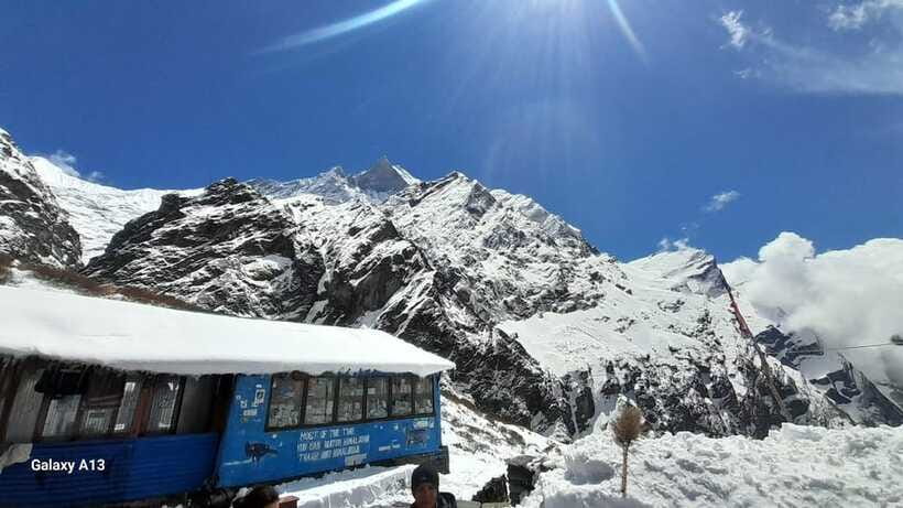 Helicopter tour to Annapurna Base Camp from Pokhara -1 Day - Annapurna I, Machhapuchhre, and the high peaks