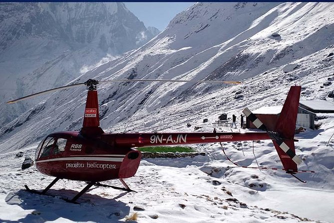 Helicopter Tour To Annapurna Region with landing at Base Camp - Leaving Pokhara for the Annapurna Range
