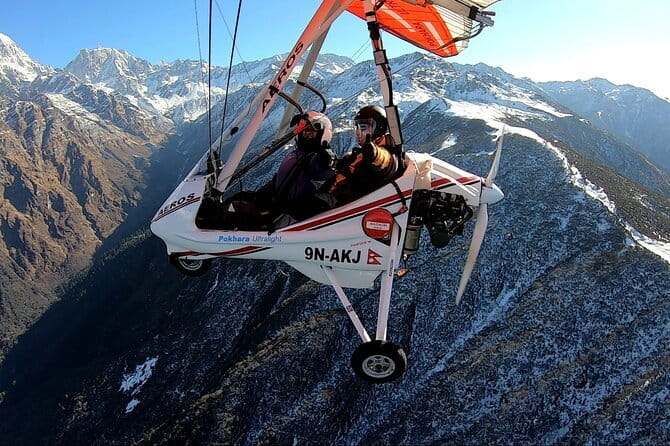 Himalayas Ultra Light Aircraft flight - Why an ultralight flight fits Pokhara so well