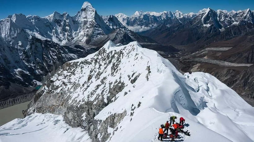 Island Peak Climbing | Summit 6,189m with Expert Guides - Summit Day at 6,189 Meters: The Hardest 8 to 10 Hours