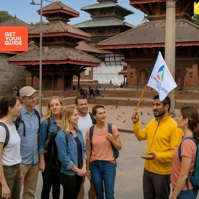 Kathmandu: 7 UNESCO Sites Tour in 1 Day (Private Tour) - Kathmandu Durbar Square: palaces, carvings, and living tradition