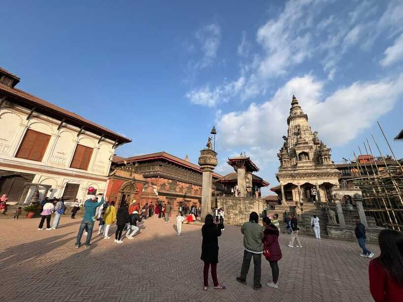 Kathmandu: 7 UNESCO World Heritage Sites Day Tour with lunch - Boudhanath, the day’s calmer final stop