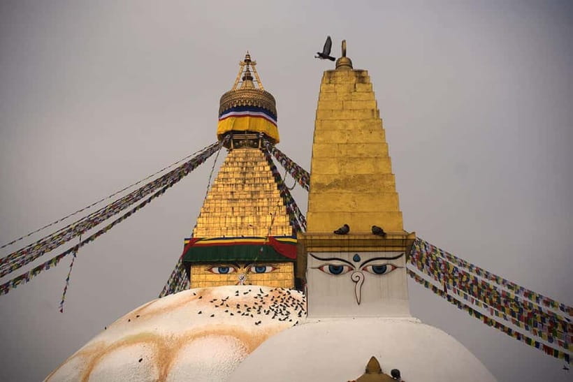 Kathmandu: A Day Tour of Buddhist Stupas - Boudhanath: Walking the Kora Around the Great Stupa