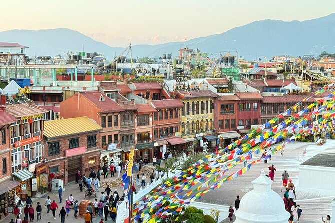 Kathmandu by Night Explore Pashupatinath & Dinner at Boudhanath - Boudhanath Stupa after sunset
