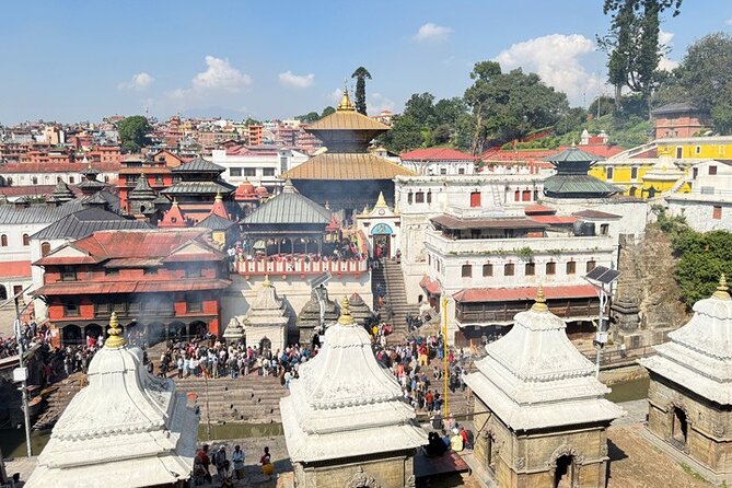 Kathmandu by Night Explore Pashupatinath & Dinner at Boudhanath - Rooftop dinner with a view of the stupa