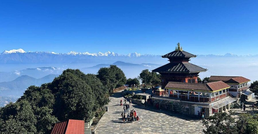 Kathmandu: Chandragiri Cable Car, and Swayambhu - Chandragiri Temple and the spiritual side of the hill