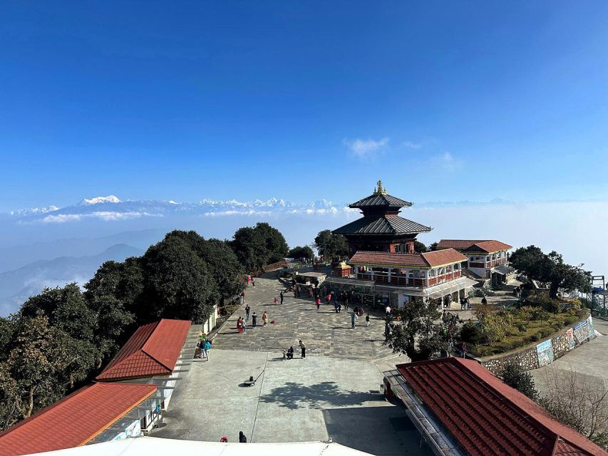 Kathmandu: Chandragiri Cable Car & Monkey Temple(Swayambhu) - Returning by cable car and changing moods