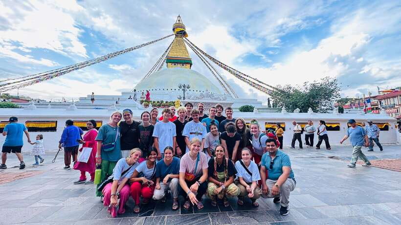 Kathmandu City Tour: TOP Highlights of the Kathmandu Valley - Pashupatinath Temple beside the Bagmati River