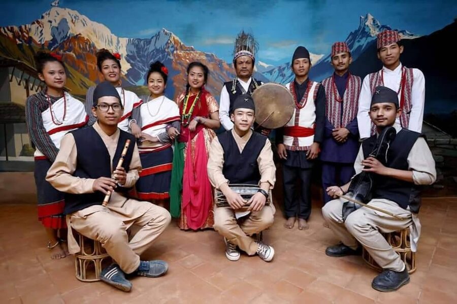 Kathmandu: Cultural Dinner Show with Traditional Dance - Starting with a welcome drink and Nepali dinner