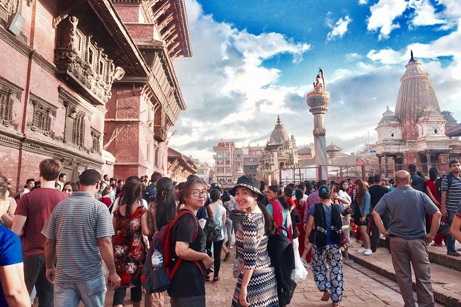 Kathmandu Cultural Tour - Kathmandu Valley Sightseeing Tour - Swayambhunath, monkeys and a city view