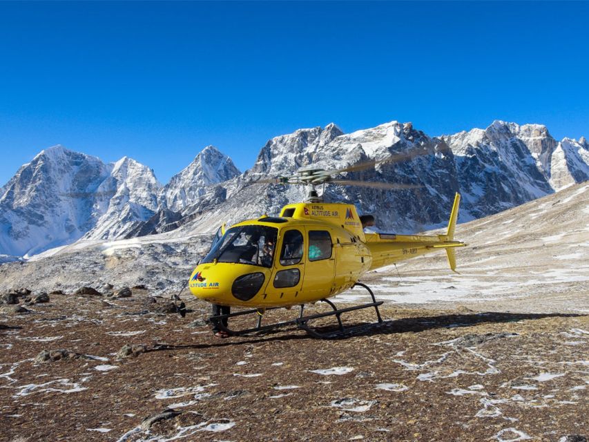 Kathmandu: Everest Base Camp Helicopter Tour with Landings - Key points to know before booking