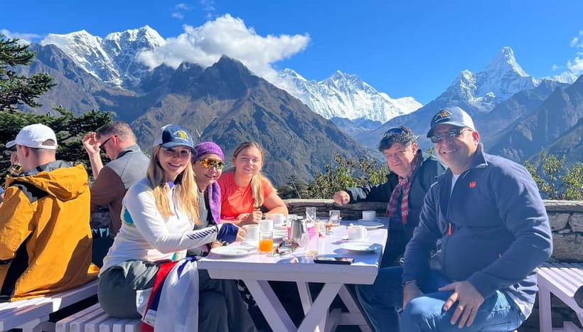 Kathmandu: Everest Helicopter Tour with Landing & Breakfast - Lukla Refueling And The First Himalayan Views