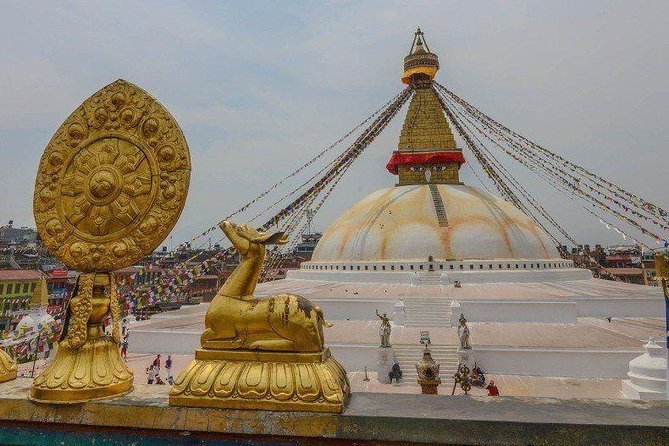 KATHMANDU FULL DAY SIGHTSEEING TOUR (6-hrs) - Boudhanath Stupa: a mandala at the end of the route