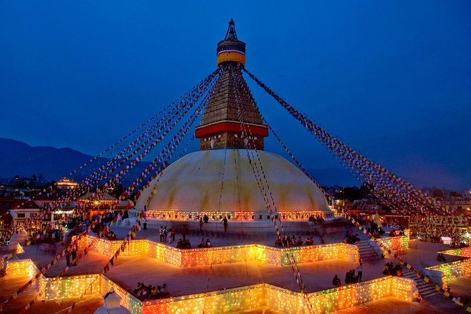 KATHMANDU FULL DAY SIGHTSEEING TOUR (6-hrs) - Swayambhunath: 365 steps and a hilltop stupa