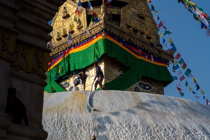 Kathmandu Full Day Sightseeing Tour - Swayambhunath, the hilltop opening view