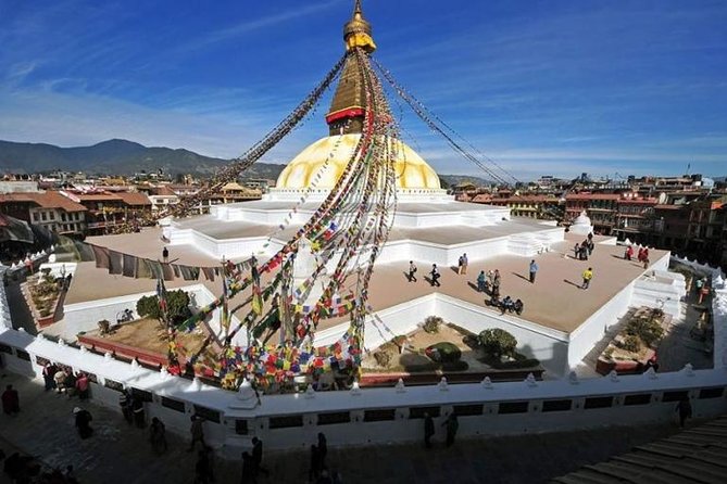 Kathmandu Full Day Tour - Swayambhunath begins the day above Kathmandu
