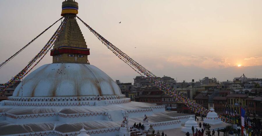 Kathmandu: Full-Day UNESCO Sightseeing Tour with Transfers - Swayambhunath at 11:00 AM: Prayer wheels and valley views