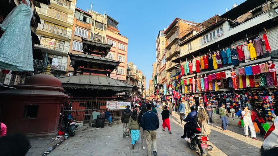 Kathmandu Heritage Walk | Heritage Walk of Kathmandu - A local market closes the circuit