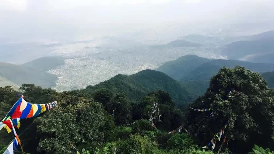 Kathmandu: Nagarjun Jamacho Hiking 2130m with Pickup & Drop - Jamacho Gumba and the views from the top