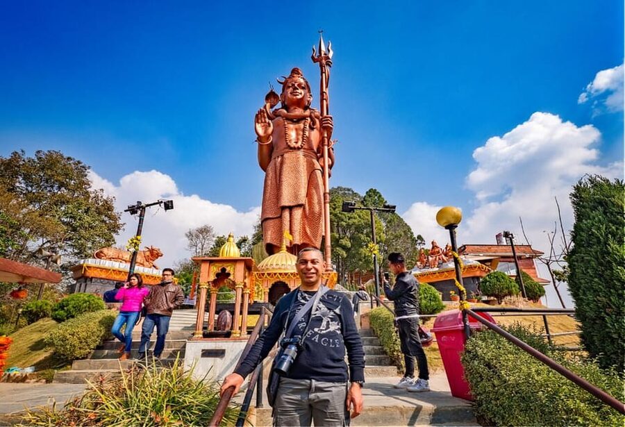 Kathmandu: Nagarkot, Bhaktapur, Doleswor & Sanga Statue Tour - Nagarkot Hill and the chance of clear Himalayan views