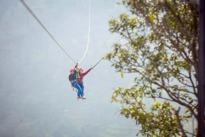 Kathmandu: Nagarkot Zipline Adventure with Pickup & Lunch - The 1.5-hour drive from Kathmandu
