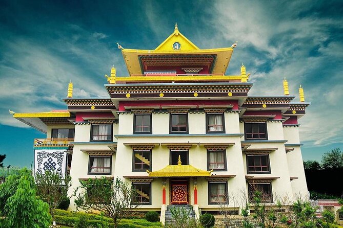 Kathmandu: Pharping Monastery & Asura Cave Meditation Tour - Pharping Samye Ling Monastery and its hillside setting