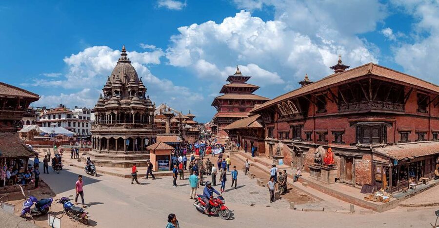 Kathmandu: Private Bhaktapur and Patan Sightseeing Tour - Patan Durbar Square and the stone Krishna Mandir
