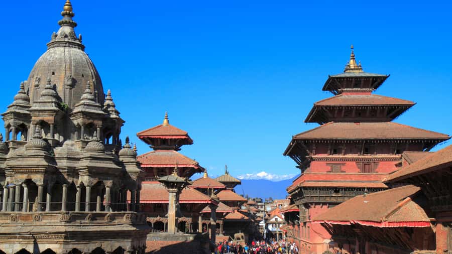 Kathmandu: Private Patan and Bhaktapur Sightseeing Tour - Entering Patan Durbar Square