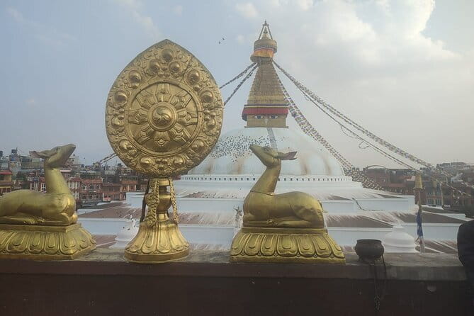 Kathmandu's 7 UNESCO Heritage Full-Day Private Tour - Boudhanath offers a calm Buddhist circuit