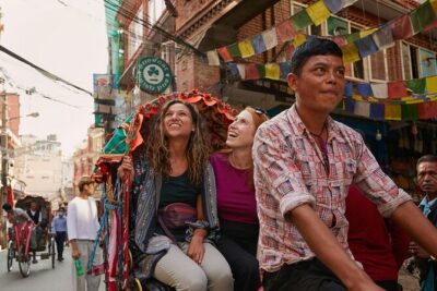 Kathmandu Sunset Tour by Rickshaw Including Durbar Square Visit