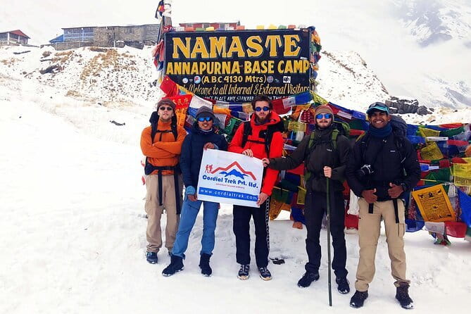 Kathmandu to Annapurna Base Camp (ABC) 5-Day Trek - Key points at a glance