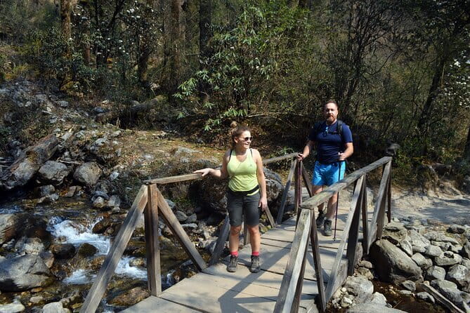 Kathmandu to Langtang Valley 7-Day Trek - Day 2: Waterfalls and forest from Syabrubesi to Lama Hotel