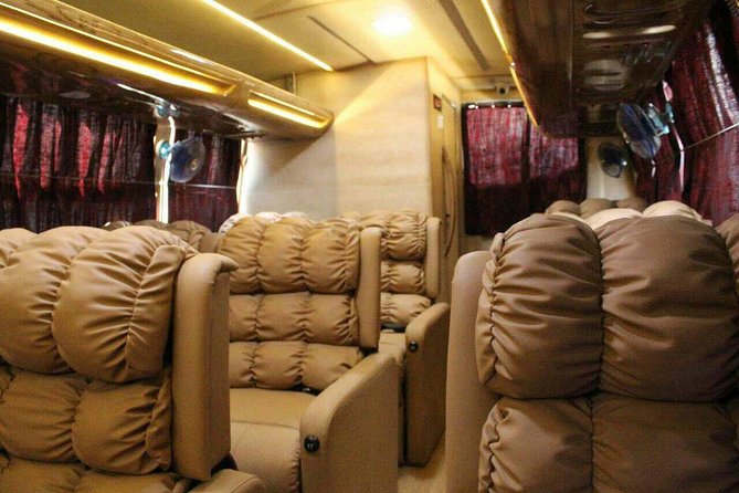 Kathmandu to Pokhara Bus Ticket- Sofa - The sofa seats: better than ordinary, but not spacious