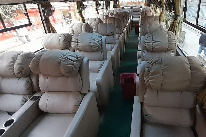 Kathmandu to Pokhara VIP Sofa Bus Ticket - The morning ride and its three scheduled breaks