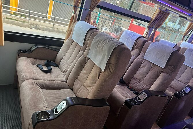 Kathmandu to Pokhara VIP Sofa Bus Ticket - Arriving near Lakeside in Pokhara