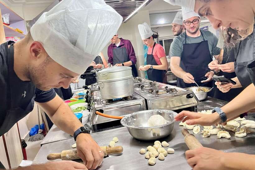 Kathmandu: Traditional Momo Making Class & Pickup - Preparing Dough, Filling, and Momo Shapes