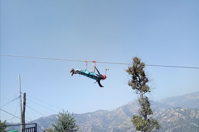 Kathmandu: Zipline Adventure in Dhulikhel with Pickup & Lunch - The views are part of the payoff